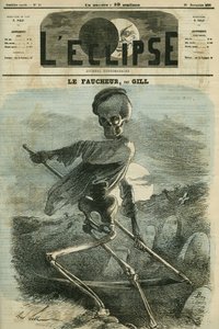 The Reaper, en representation av döden. Omslag i "" L