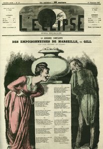 Den stora klagan "" Poisonneuses de Marseille"". Omslag i "" L