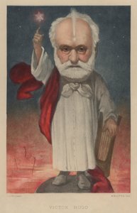 Victor Hugo, fransk poet, romanförfattare och dramatiker av Andre Gill