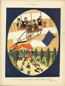 Illustration av Andre Helle (1875-1945) i Le Rire av Andre Helle