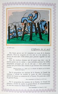 Det andra slaget vid Aisne, 16 april 1917, 1919