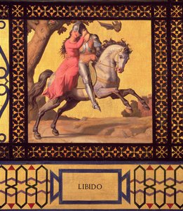 Good and Evil: Libido, 1832 detalj av 89709 olja på duk