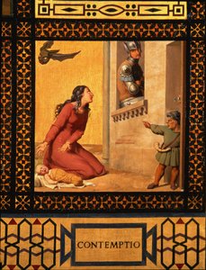 Good and Evil: Scorn, 1832 detalj av 89709 olja på duk