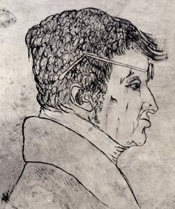 Självporträtt av Andre-Marie Ampere (Poleymieux-au-Mont-d