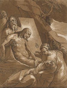 Gravläggningen, 1585. av Andrea Andreani