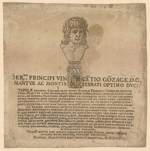Julius Caesars triumf, 1593-99. av Andrea Andreani