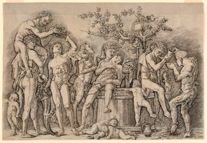bachchanal av Andrea Mantegna