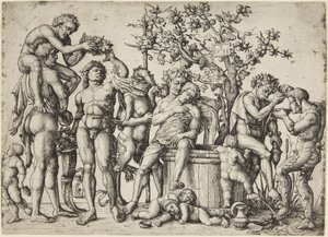 Backanal av Andrea Mantegna