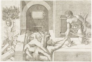 Okunnighet och kvicksilver av Andrea Mantegna