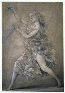 Dansande musa av Andrea Mantegna
