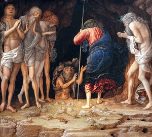 Kristi nedstigande i limbo av Andrea Mantegna