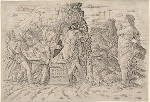 Gravläggningen av Andrea Mantegna