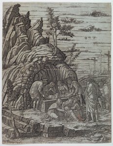 Gravläggningen av Andrea Mantegna