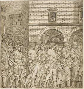 Senatorerna, från Triumph of Caesar av Andrea Mantegna