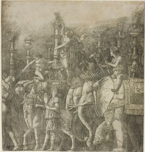 Julius Caesars triumf av Andrea Mantegna