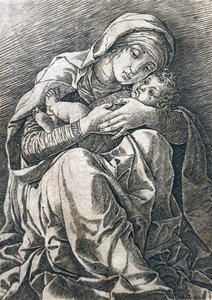 Jungfru Maria med barnet av Andrea Mantegna
