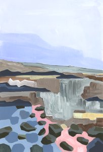 Serenity, 2024 (akryl på papper)
