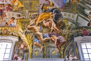 Europa, detalj av kontinenternas allegorier