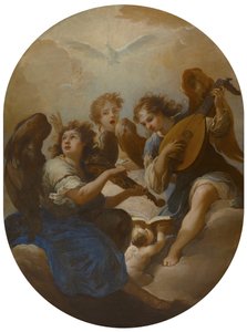 Three Music Making Angels, före 1720