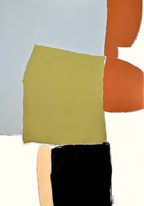 Dämpade abstrakta former av Andrea Reichhart