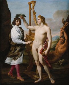 Marcantonio Pasqualini 1614-1691 krönt av Apollo, 1641.