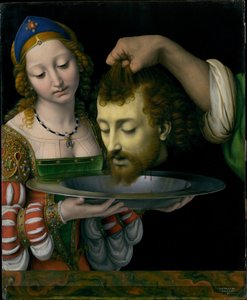 Salome med Johannes Döparens huvud av Andrea Solari