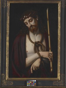 Ecce Homo (olja på trä) av Andrea Solario