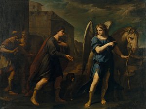 Tobias möter ärkeängeln Rafael, ca. 1640