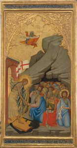 Scener från Passion of Christ: The Descent into Limbo [höger panel], 1380-talet.