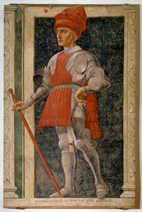 Porträtt av Farinata degli Uberti, italiensk aristokrat och militärledare (ny