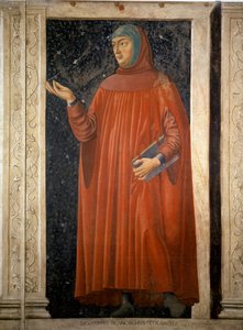Porträtt av Francesco Petrarca