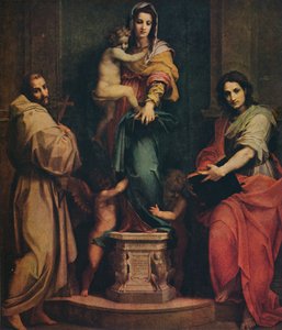 Madonna of the Harpies, 1517 av Andrea del Sarto