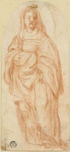 Stående Kvinna av Andrea del Sarto