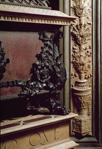 Begravningsmonument för Piero och Giovanni de Medici, son till Cosimo de Medici den förra. Skulptur av Andrea del Verrocchio