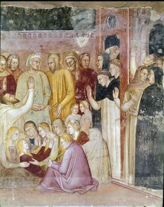 Sankt Peter Martyr botar den förlamade Anna