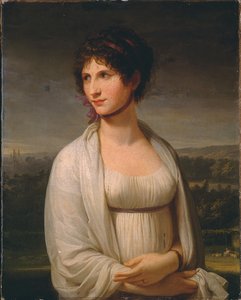 Porträttet antas vara Josephine Bonaparte, 1799