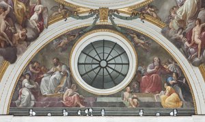 Saint Augustine och Saint Hieronymus, 1792-95 av Andrea the Elder Appiani