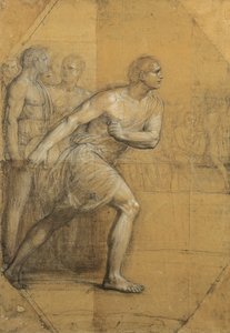 Diskuskastaren, av Andrea Appiani, teckning av Andrea the Elder Appiani