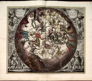 Makrokosmisk harmoni, eller, en ny och universell atlas, som presenterar en allmän och ny kosmografi av hela det skapade universum av Andreas Cellarius