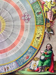 Nicolaus Copernicus, polsk astronom, 1660-1661 av Andreas Cellarius