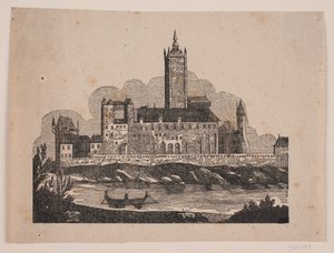 Ett befäst slott av Andreas Flinch