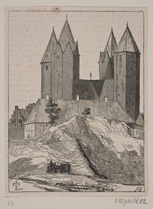 Kalundborgs kyrka av Andreas Flinch