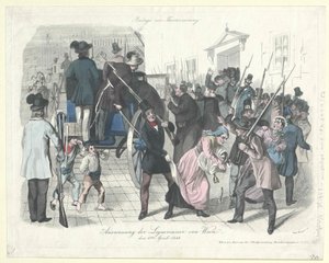 Deportation av redemptoristerna i Wien av Andreas Geiger