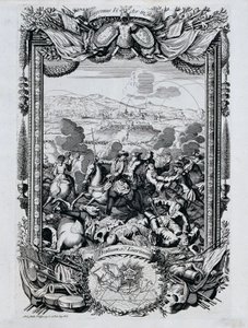 Prins Eugen av Savojens seger i Italien av Andreas Matthias Wolffgang