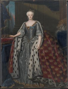 Sophie Magdalena, drottning av Christian VI av Andreas Møller