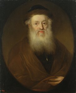 Porträtt av en rabbin, ca 1709