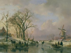 Skridskoåkning i Holland