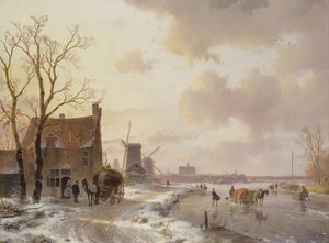 Vinter scen