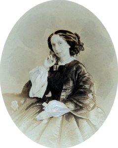 Kejsarinnan Maria Alexandrovna av Ryssland, sent 1850-tal.