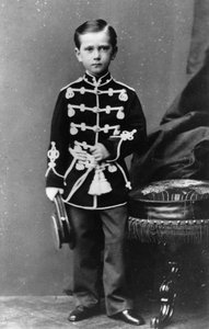 Storhertig Paul Alexandrovich av Ryssland, c1864-c1867